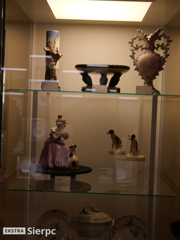 Wystawa ceramiki w sierpeckim ratuszu