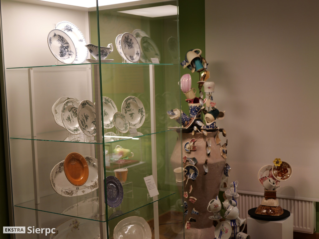 Wystawa ceramiki w sierpeckim ratuszu