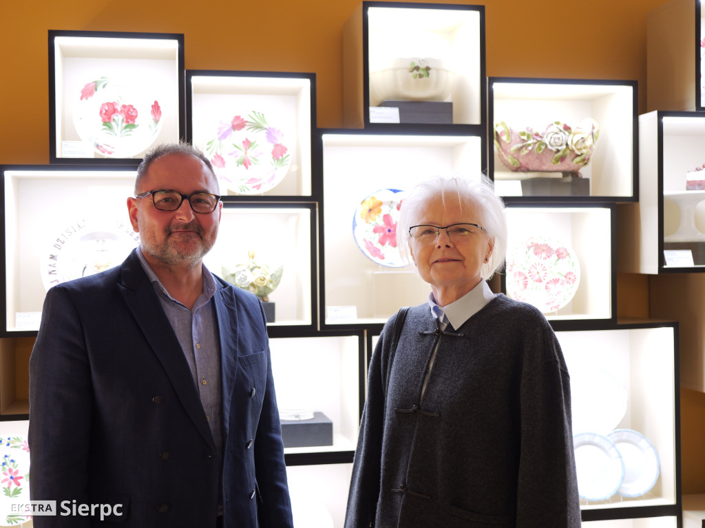 Wystawa ceramiki w sierpeckim ratuszu