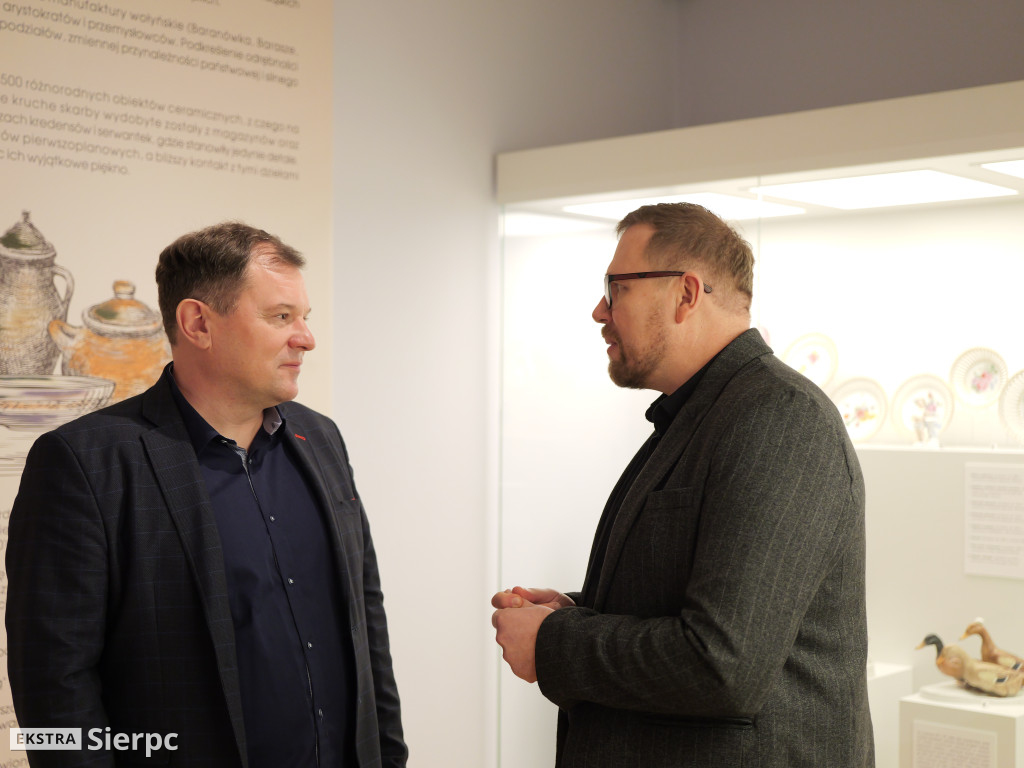 Wystawa ceramiki w sierpeckim ratuszu