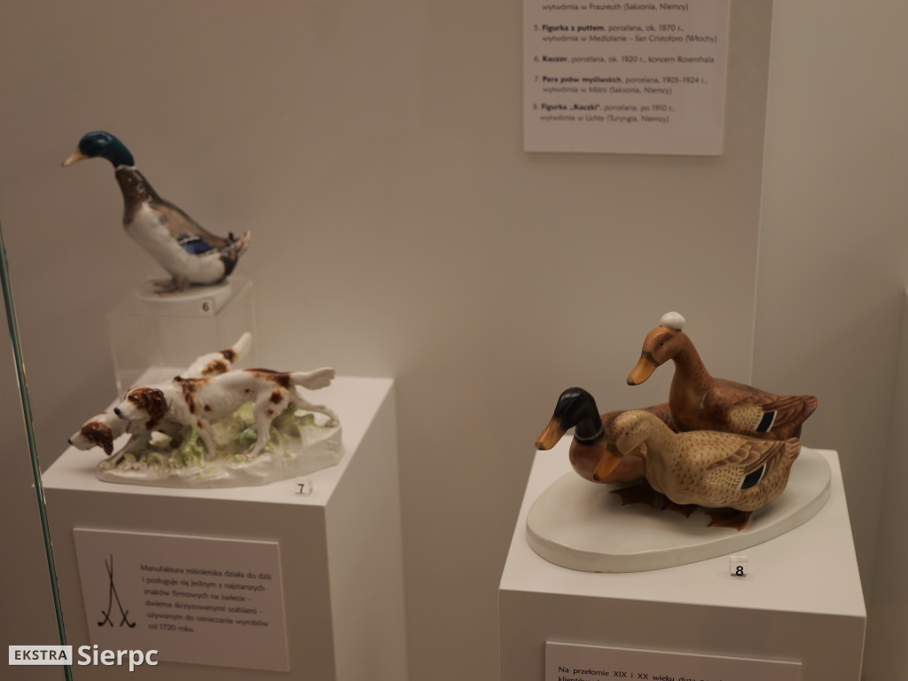 Wystawa ceramiki w sierpeckim ratuszu