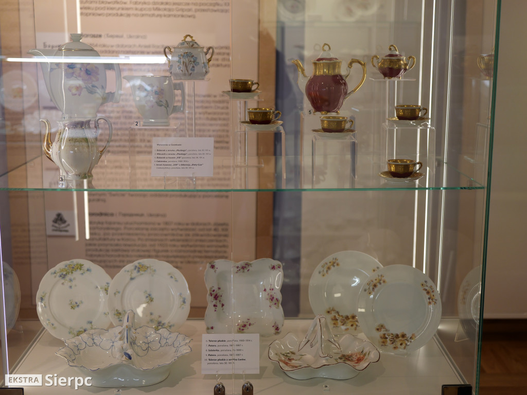 Wystawa ceramiki w sierpeckim ratuszu