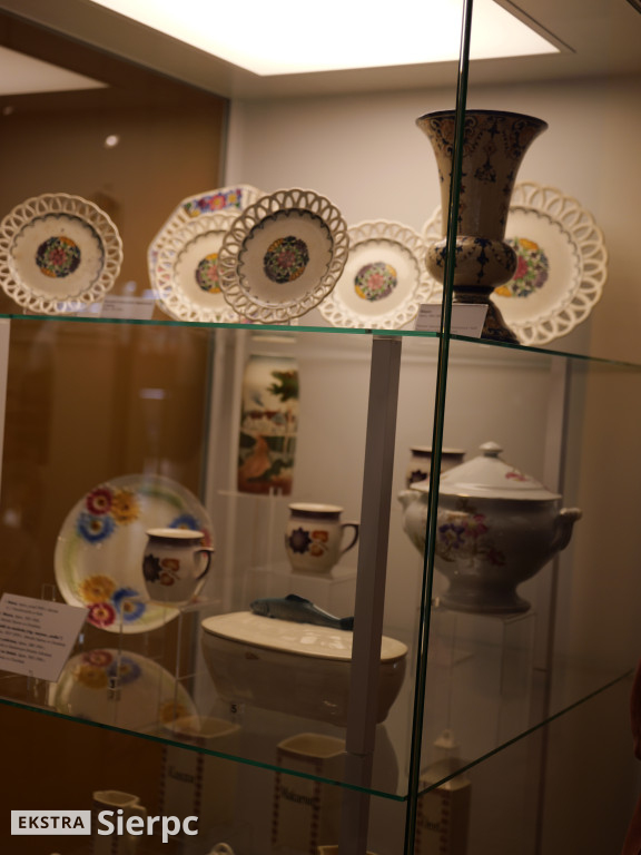 Wystawa ceramiki w sierpeckim ratuszu