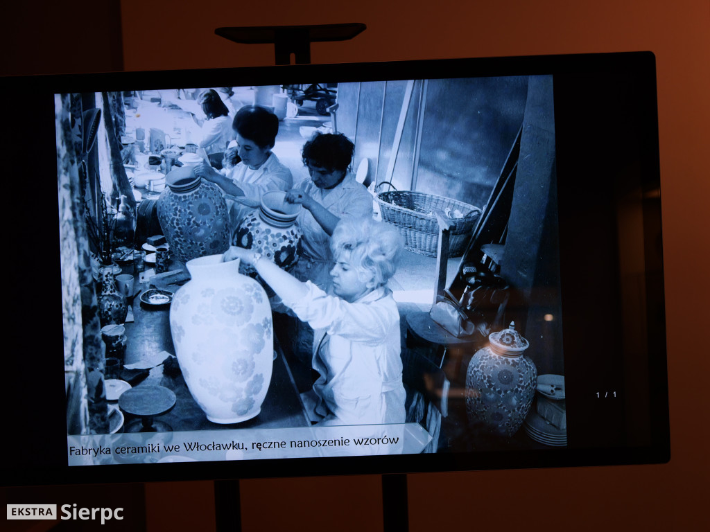 Wystawa ceramiki w sierpeckim ratuszu