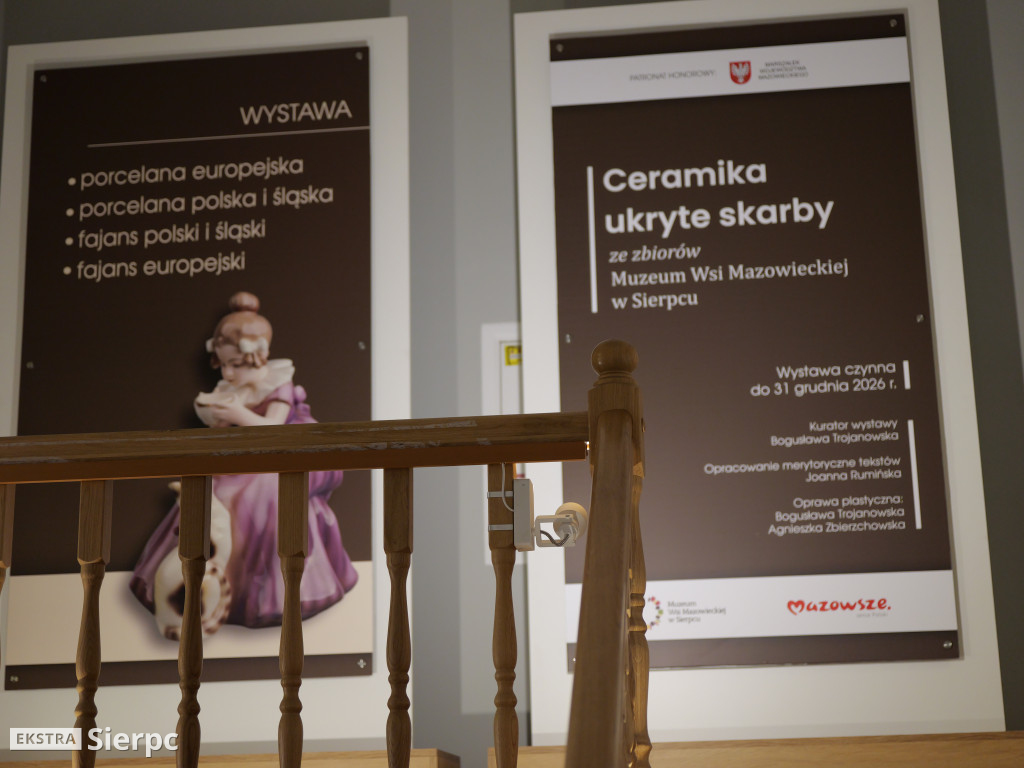 Wystawa ceramiki w sierpeckim ratuszu