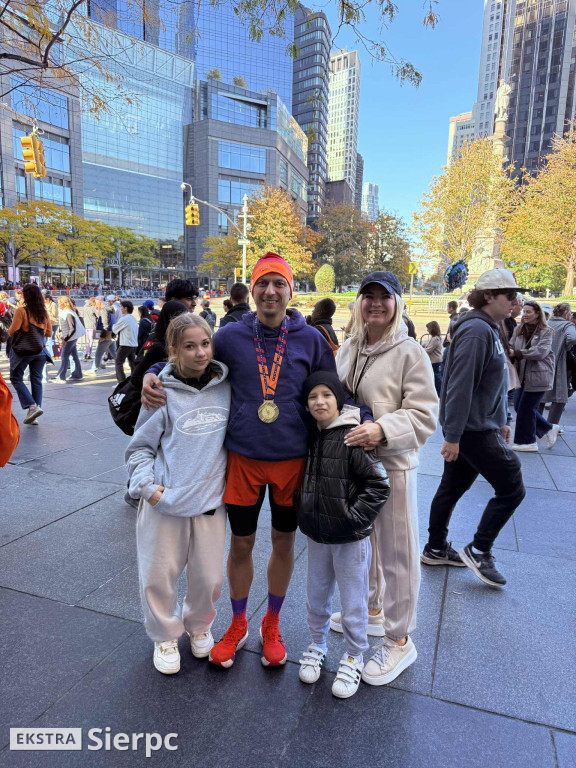 Jacek Chalicki w Nowym Jorku