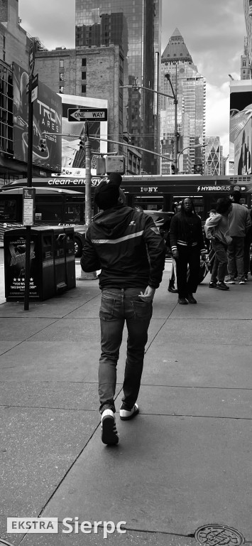 Jacek Chalicki w Nowym Jorku