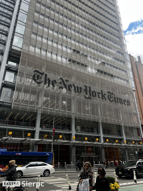 Jacek Chalicki w Nowym Jorku