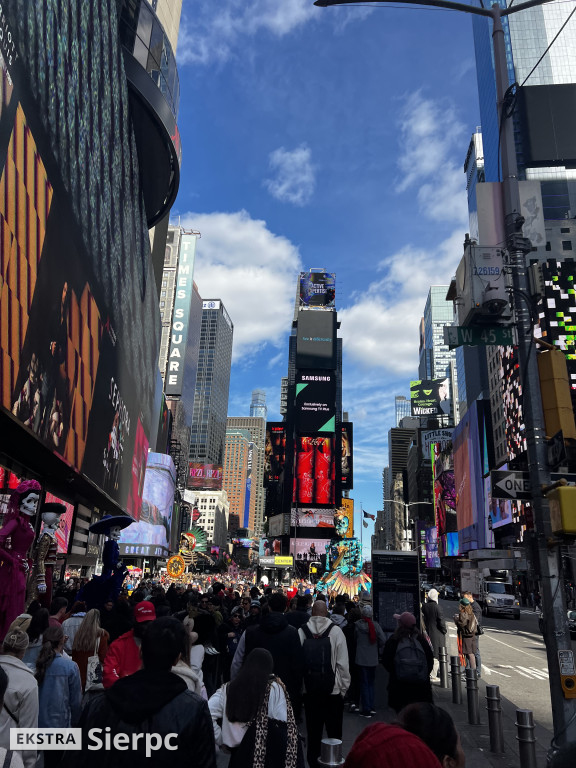 Jacek Chalicki w Nowym Jorku