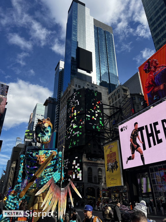 Jacek Chalicki w Nowym Jorku