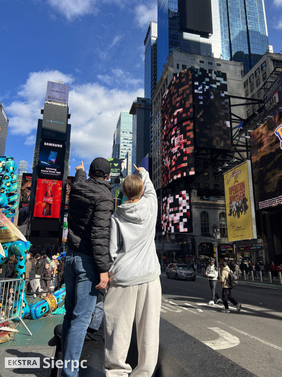 Jacek Chalicki w Nowym Jorku