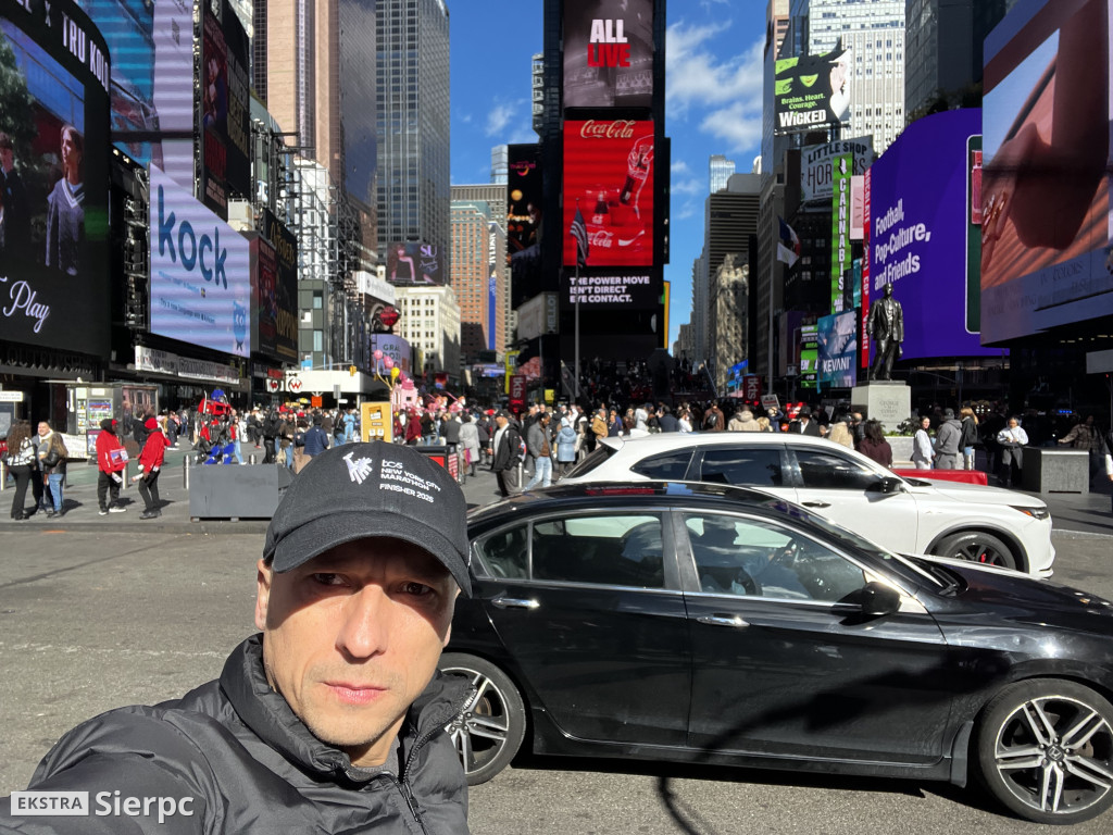 Jacek Chalicki w Nowym Jorku