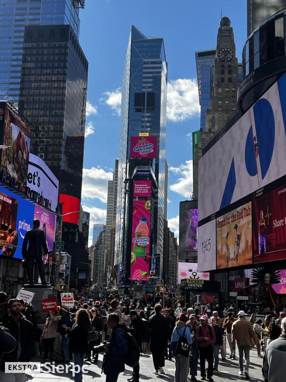 Jacek Chalicki w Nowym Jorku