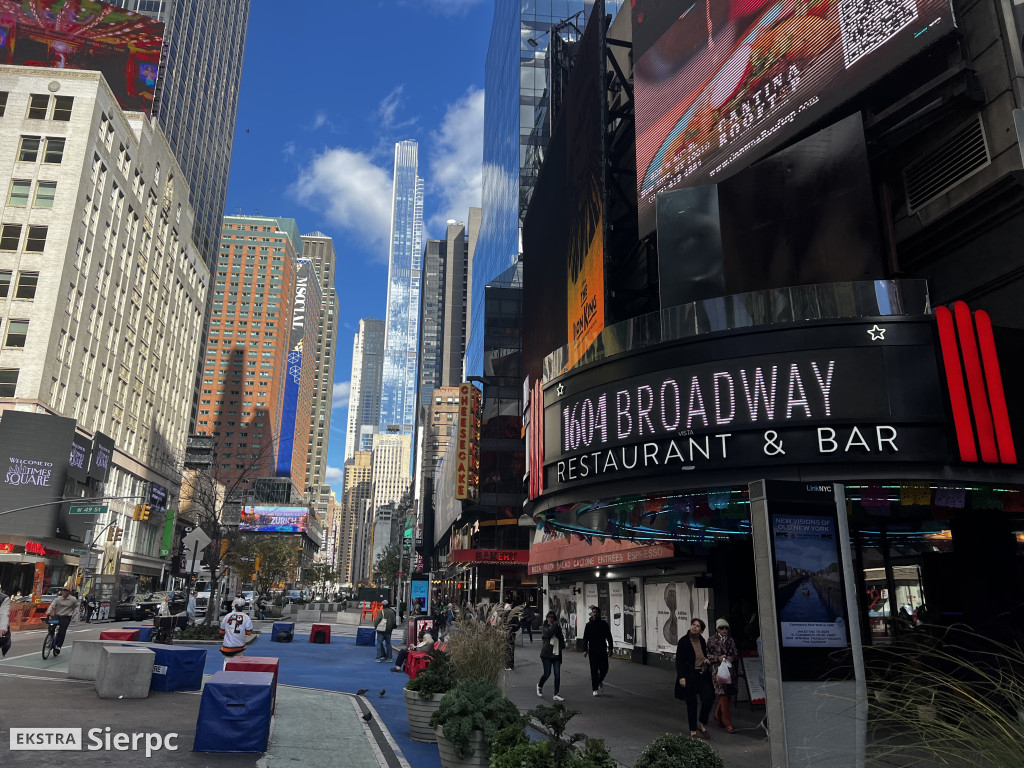 Jacek Chalicki w Nowym Jorku