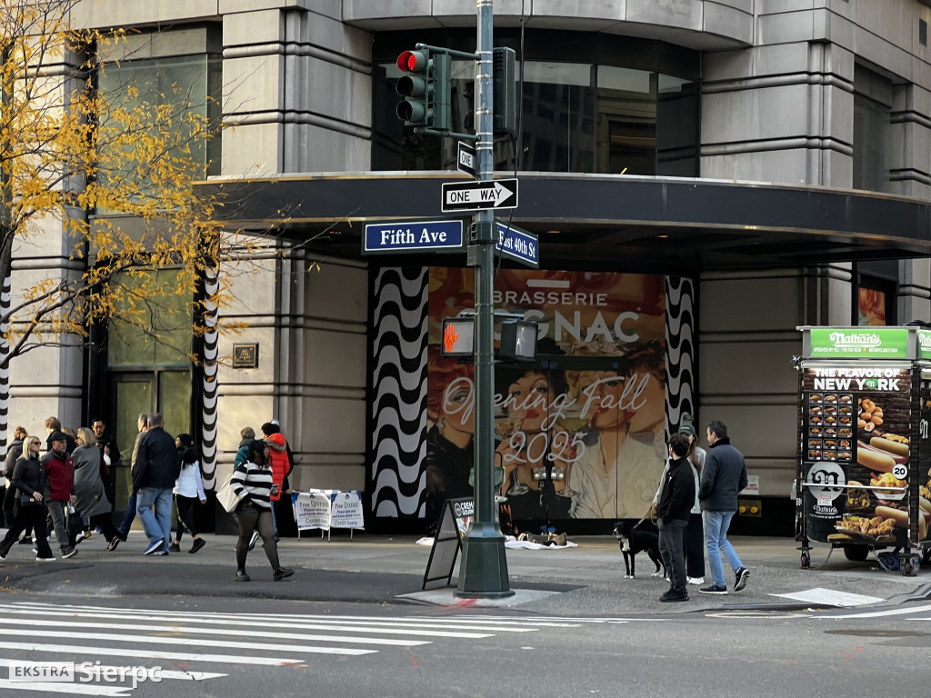 Jacek Chalicki w Nowym Jorku