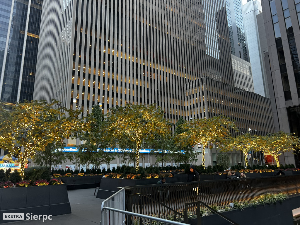 Jacek Chalicki w Nowym Jorku