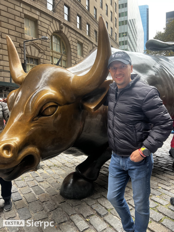 Jacek Chalicki w Nowym Jorku