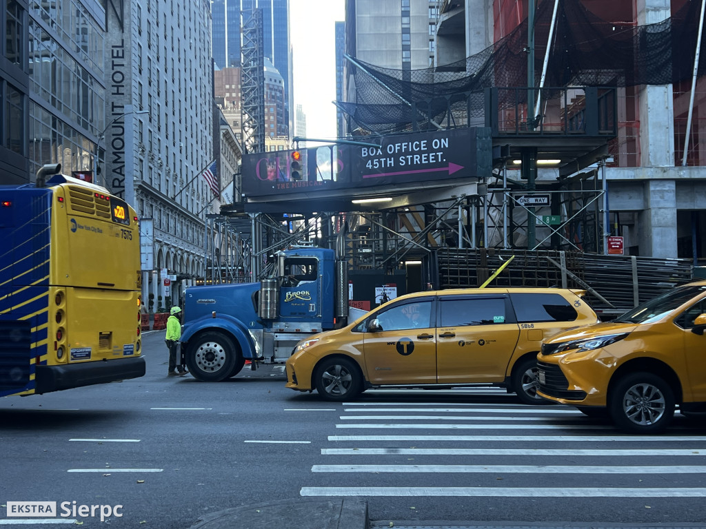 Jacek Chalicki w Nowym Jorku