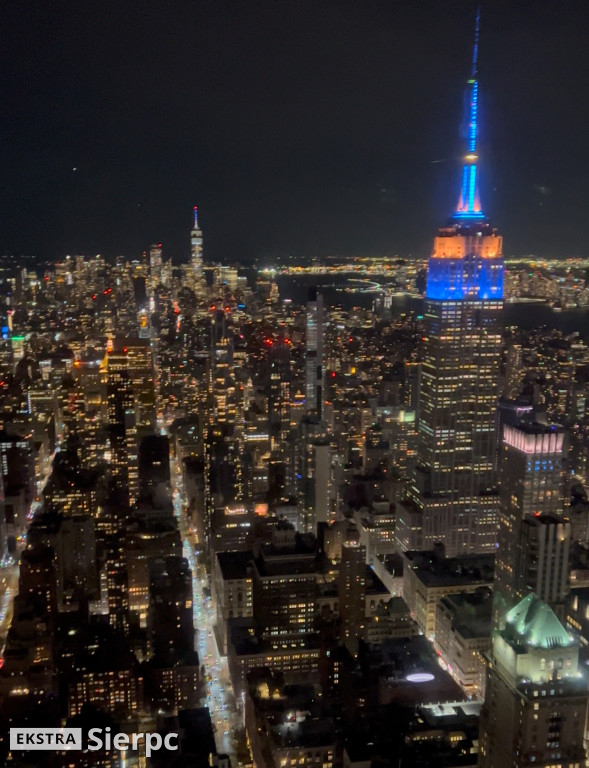 Jacek Chalicki w Nowym Jorku