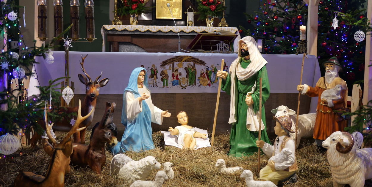 Szopki bożonarodzeniowe w sierpeckich kościołach