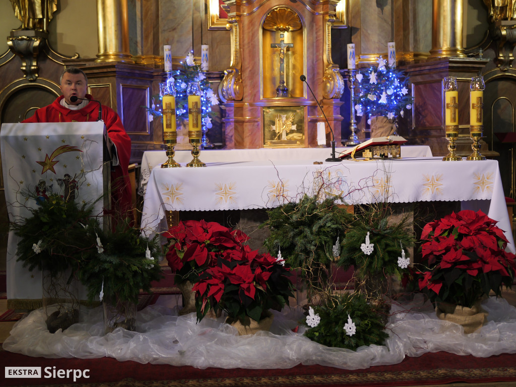 Szopki bożonarodzeniowe w sierpeckich kościołach