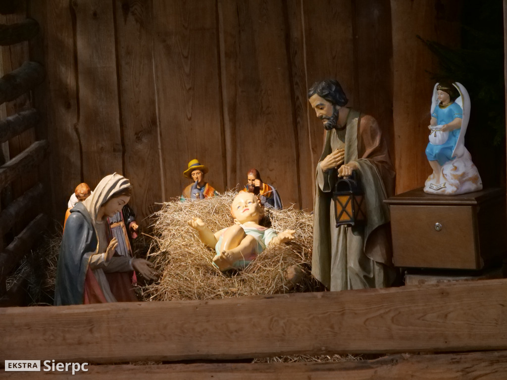 Szopki bożonarodzeniowe w sierpeckich kościołach