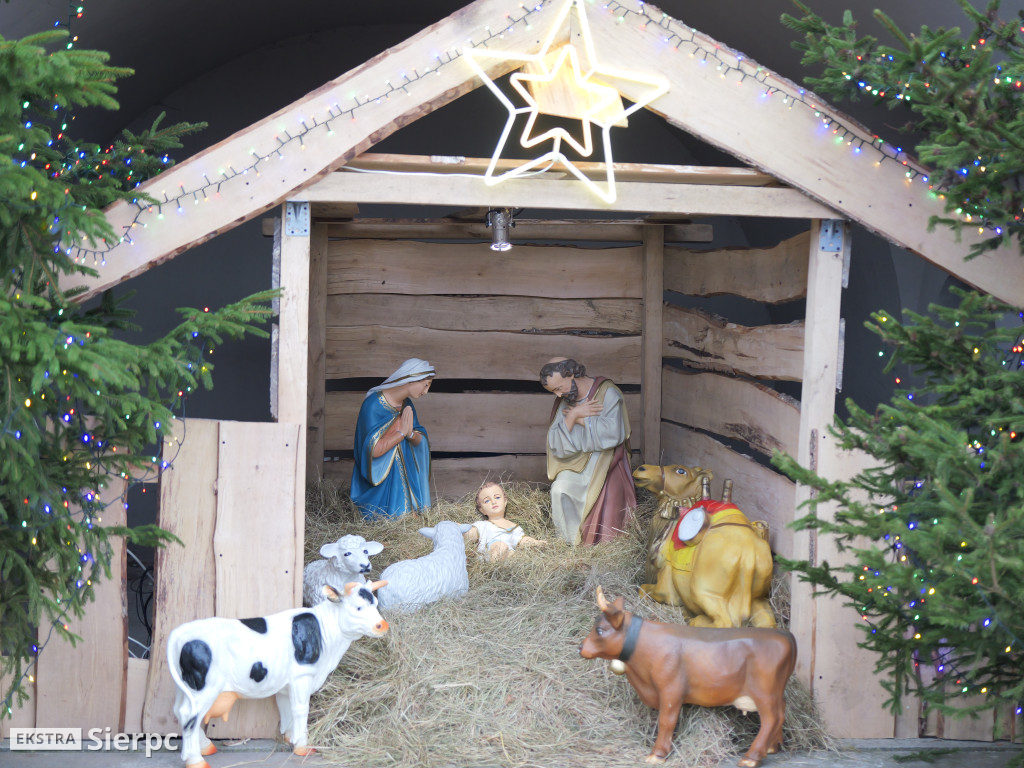 Szopki bożonarodzeniowe w sierpeckich kościołach