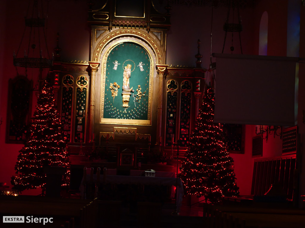 Szopki bożonarodzeniowe w sierpeckich kościołach