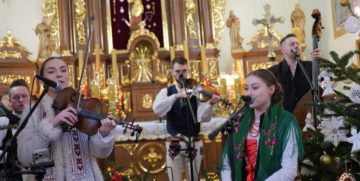 Koncert kolęd podhalańskich  w Borkowie Kościelnym