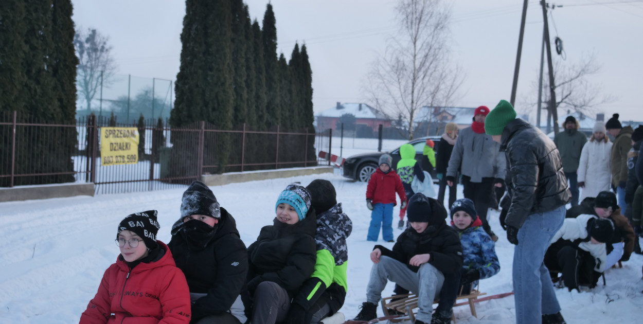 Kulig na Osiedlu nr 1 w Sierpcu