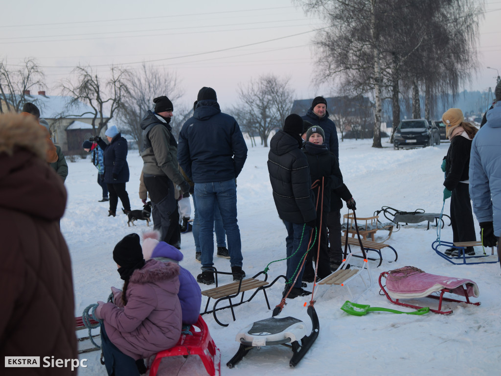 Kulig na Osiedlu nr 1 w Sierpcu