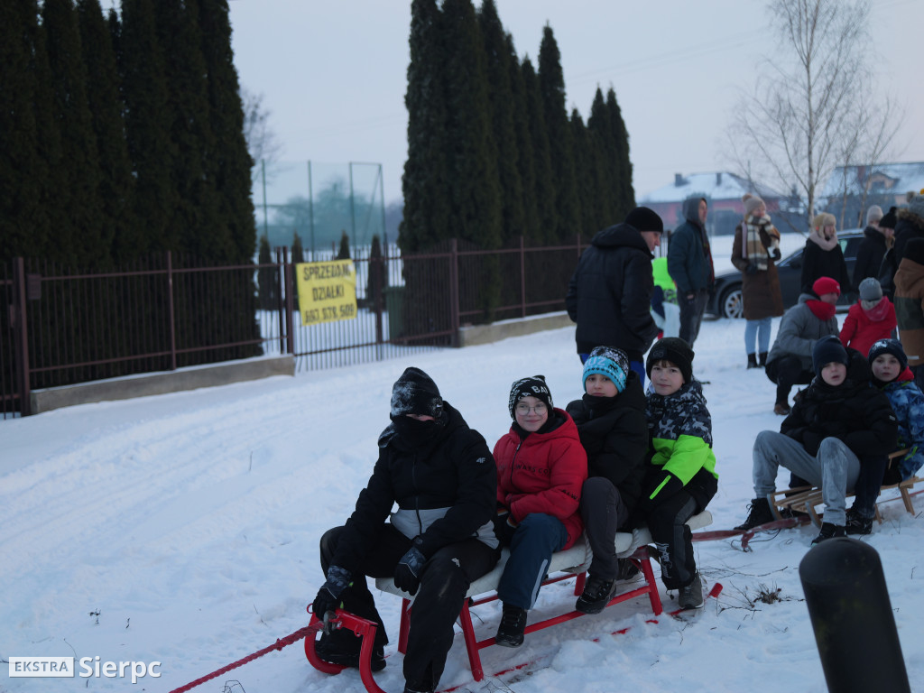 Kulig na Osiedlu nr 1 w Sierpcu