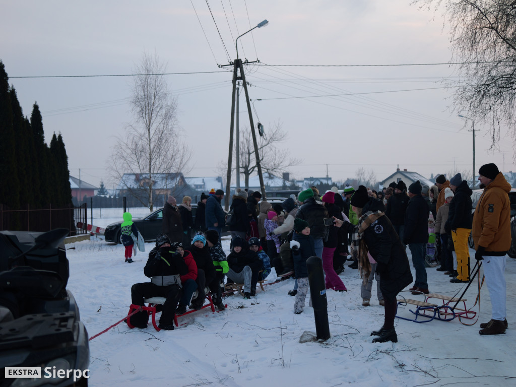 Kulig na Osiedlu nr 1 w Sierpcu