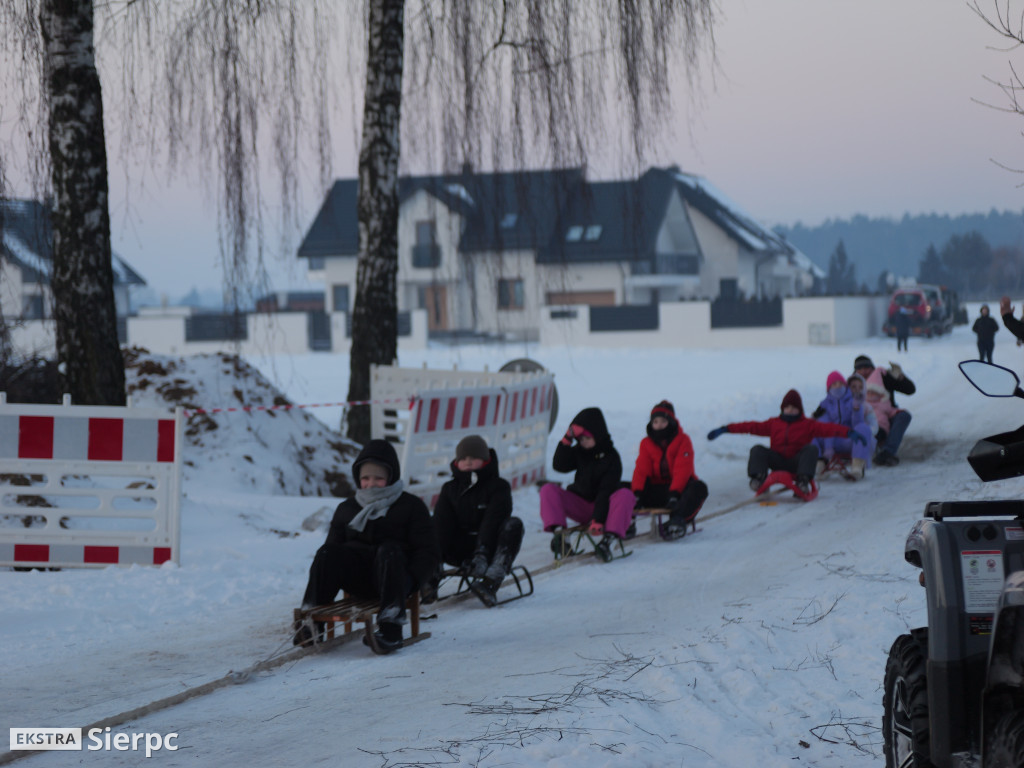 Kulig na Osiedlu nr 1 w Sierpcu