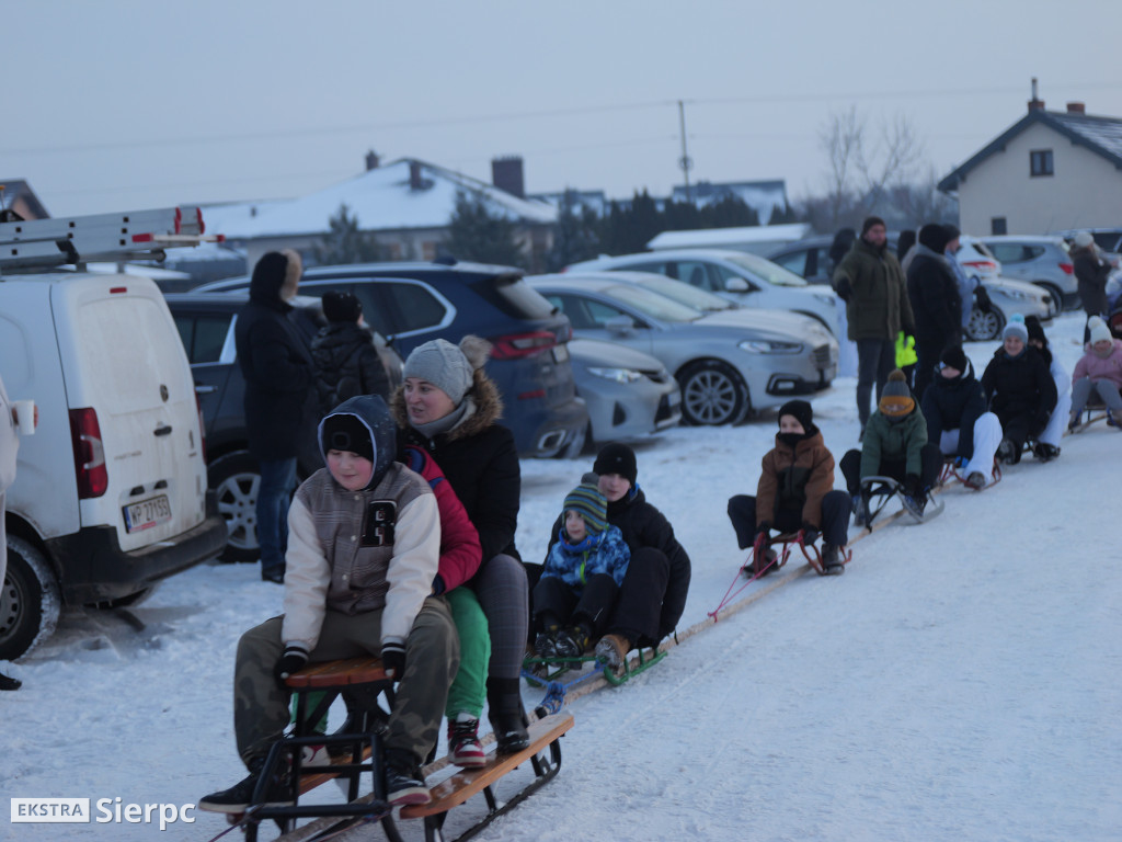 Kulig na Osiedlu nr 1 w Sierpcu