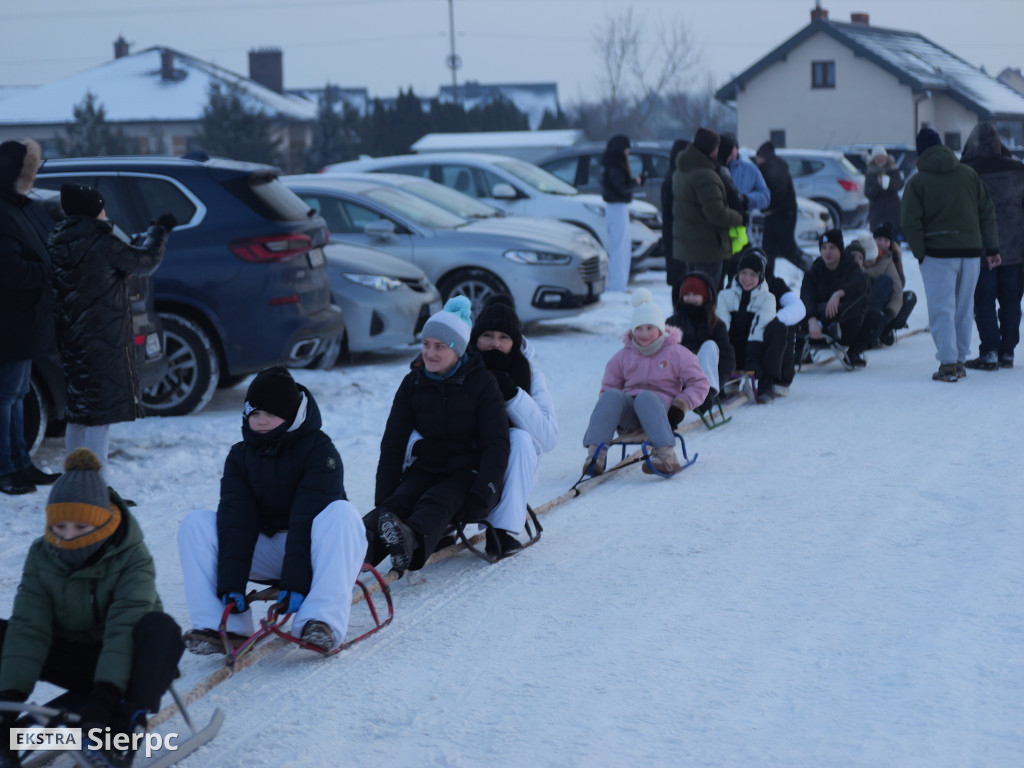 Kulig na Osiedlu nr 1 w Sierpcu