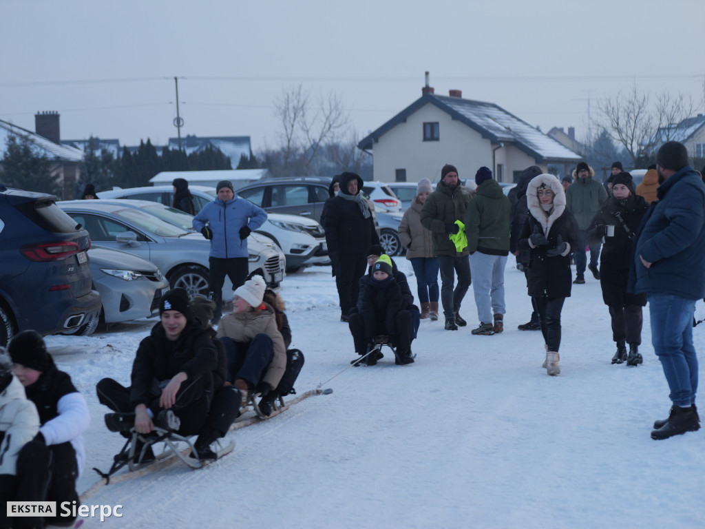 Kulig na Osiedlu nr 1 w Sierpcu