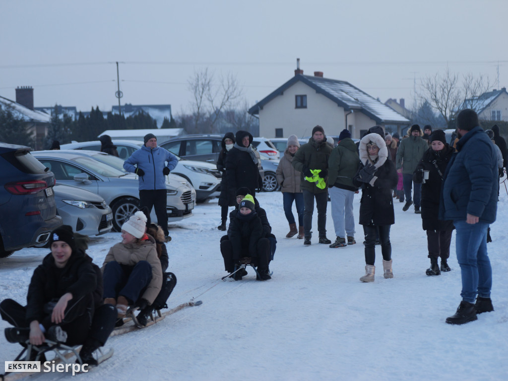 Kulig na Osiedlu nr 1 w Sierpcu