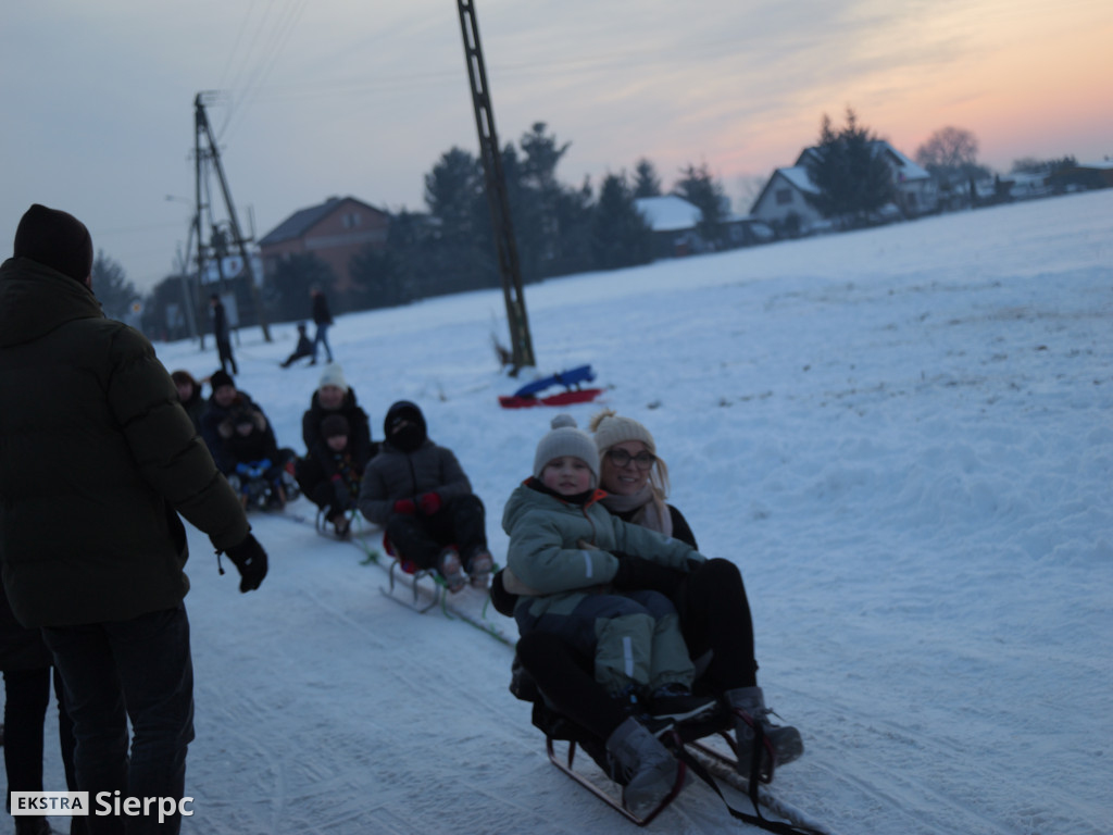 Kulig na Osiedlu nr 1 w Sierpcu