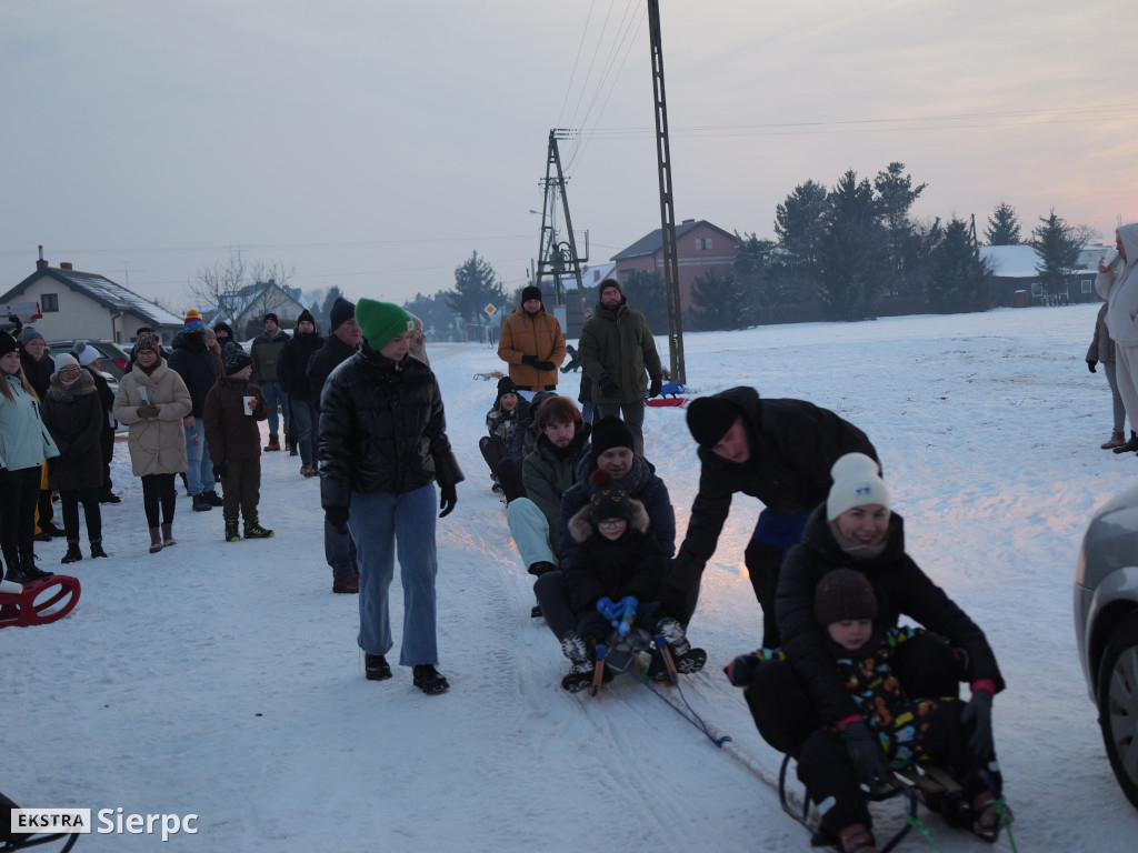 Kulig na Osiedlu nr 1 w Sierpcu