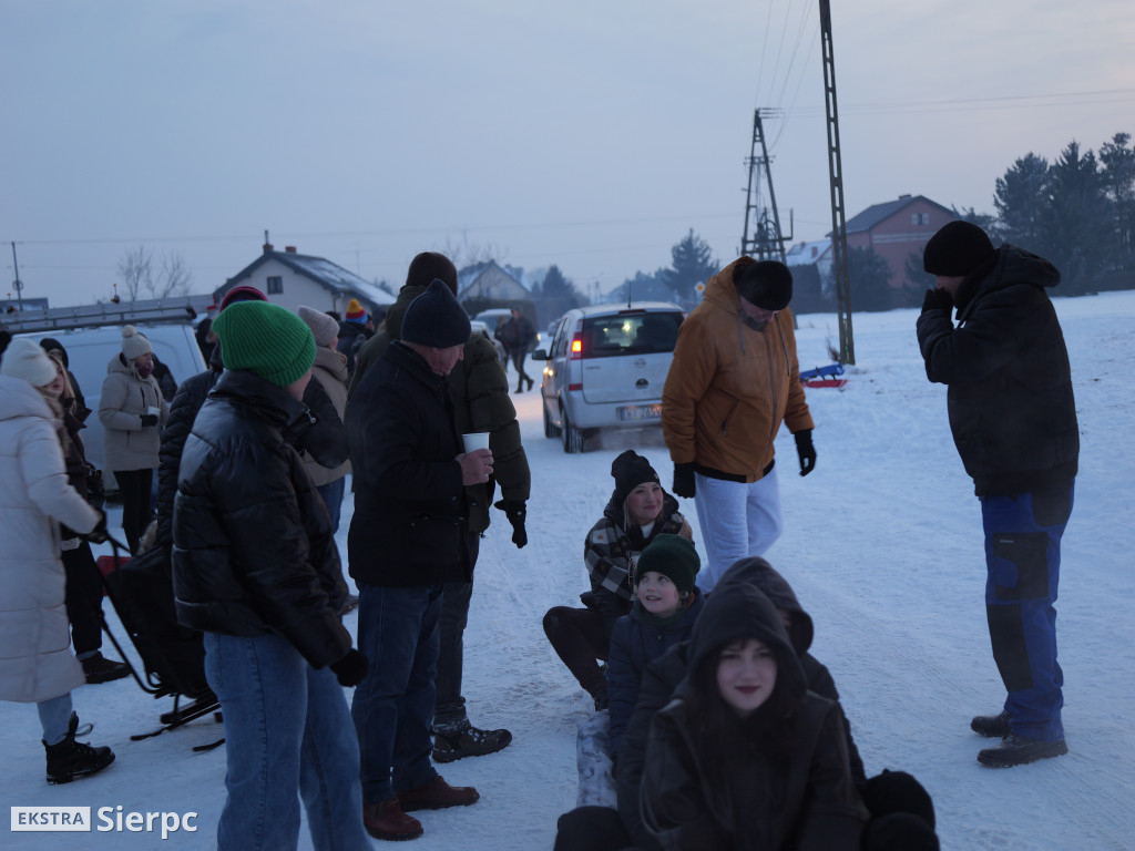 Kulig na Osiedlu nr 1 w Sierpcu