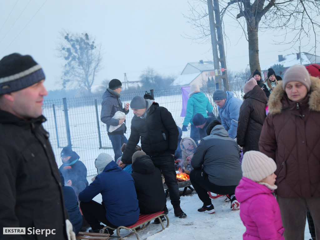 Kulig na Osiedlu nr 1 w Sierpcu