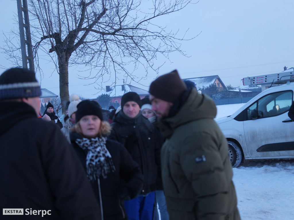 Kulig na Osiedlu nr 1 w Sierpcu