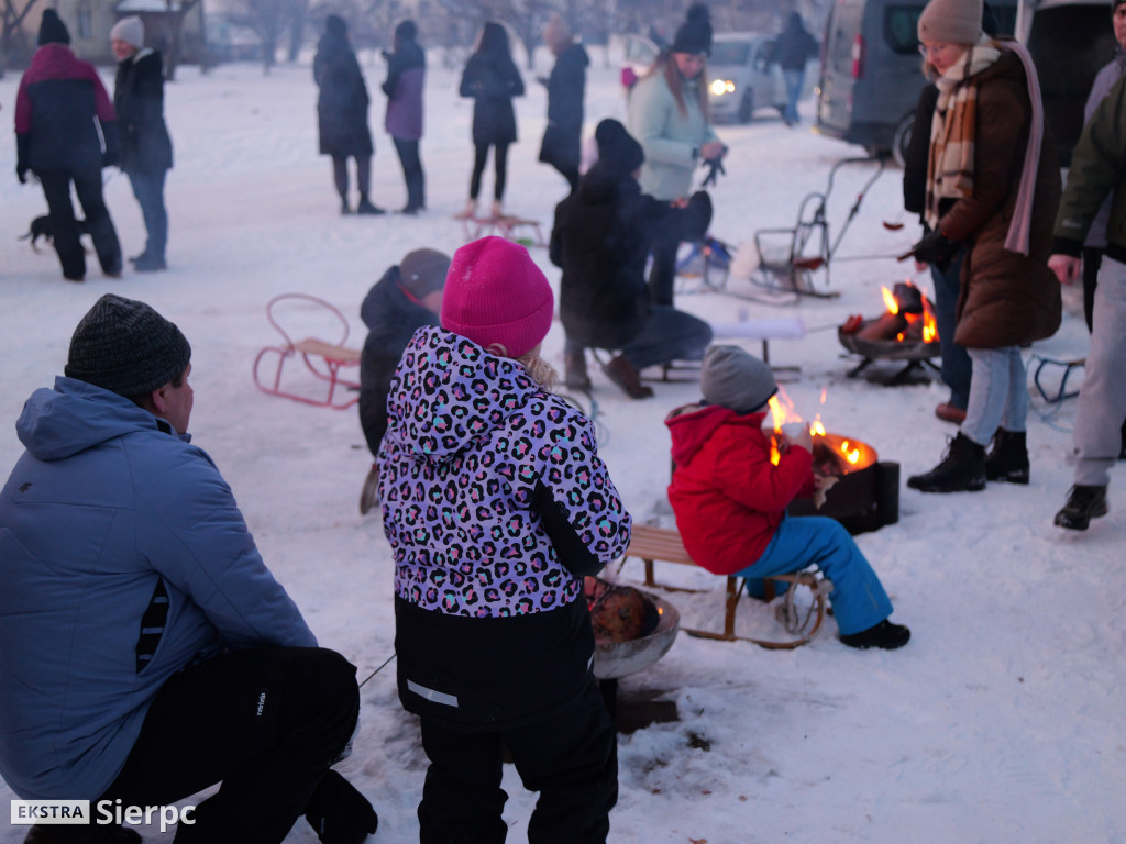 Kulig na Osiedlu nr 1 w Sierpcu