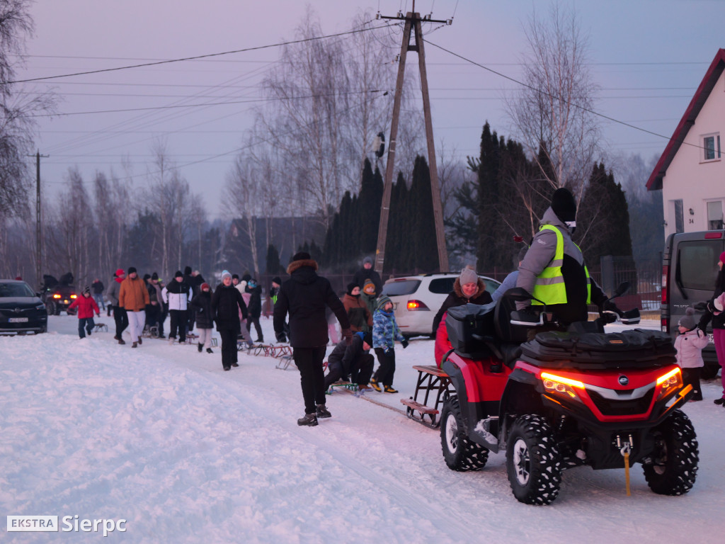 Kulig na Osiedlu nr 1 w Sierpcu