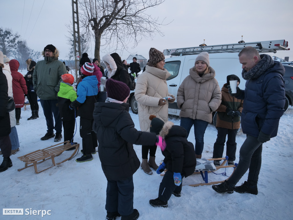 Kulig na Osiedlu nr 1 w Sierpcu