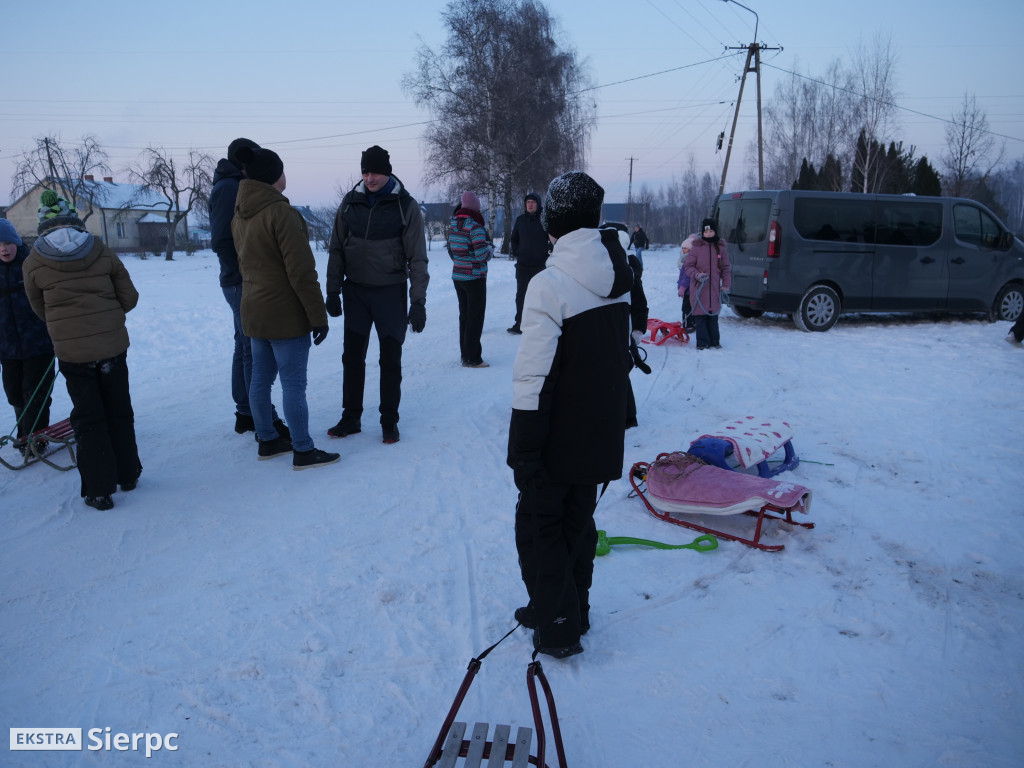 Kulig na Osiedlu nr 1 w Sierpcu