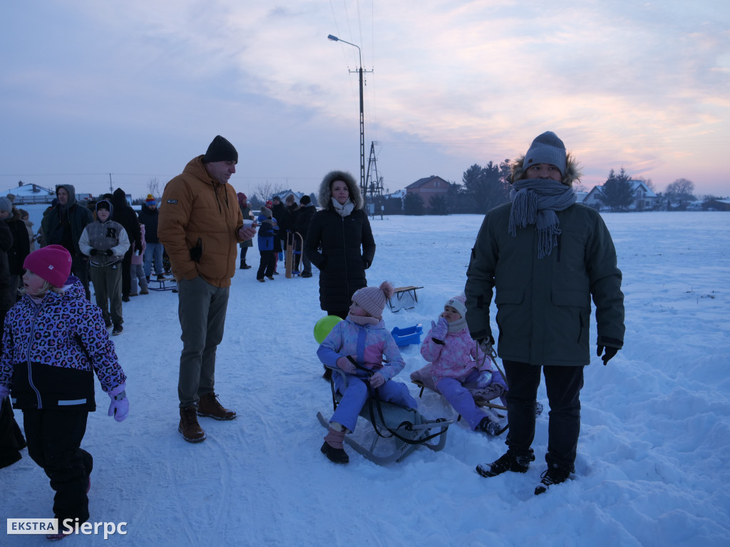 Kulig na Osiedlu nr 1 w Sierpcu