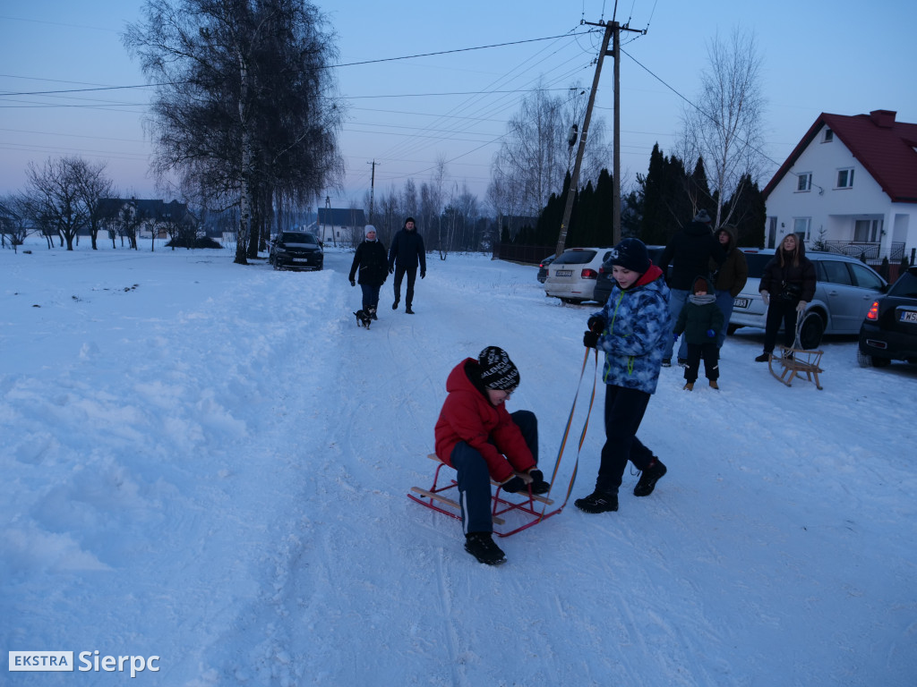 Kulig na Osiedlu nr 1 w Sierpcu