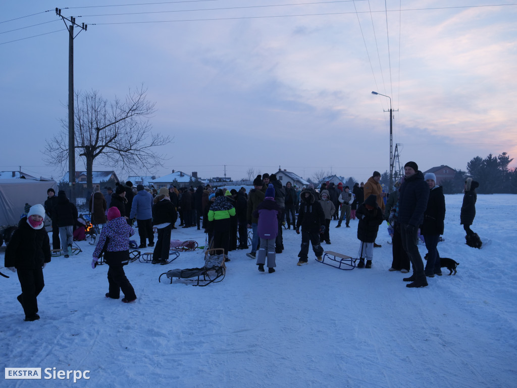 Kulig na Osiedlu nr 1 w Sierpcu